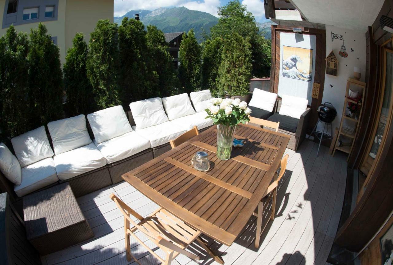 O 68 Haus Bel Air Lejlighed Wengen Eksteriør billede
