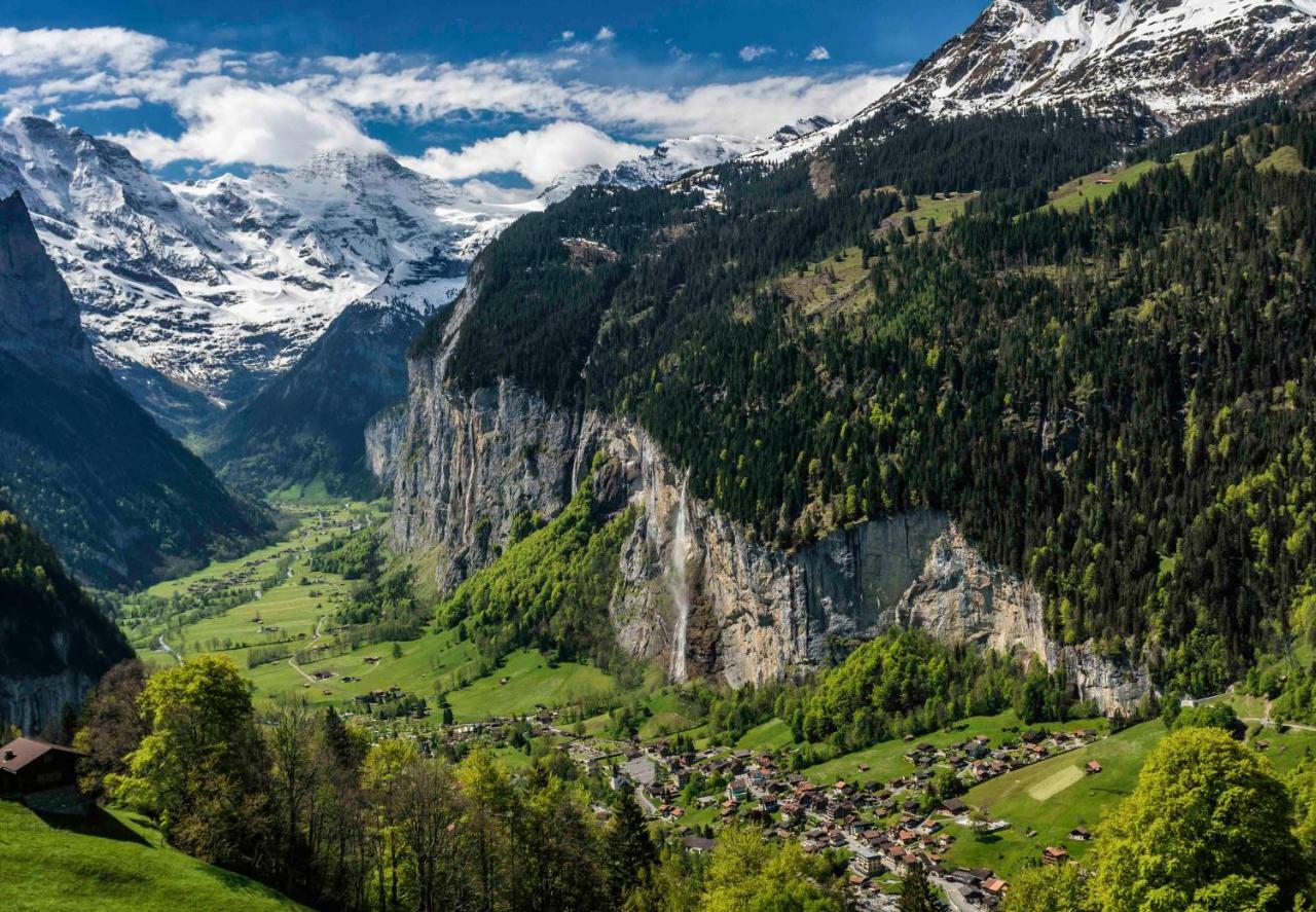 O 68 Haus Bel Air Lejlighed Wengen Eksteriør billede