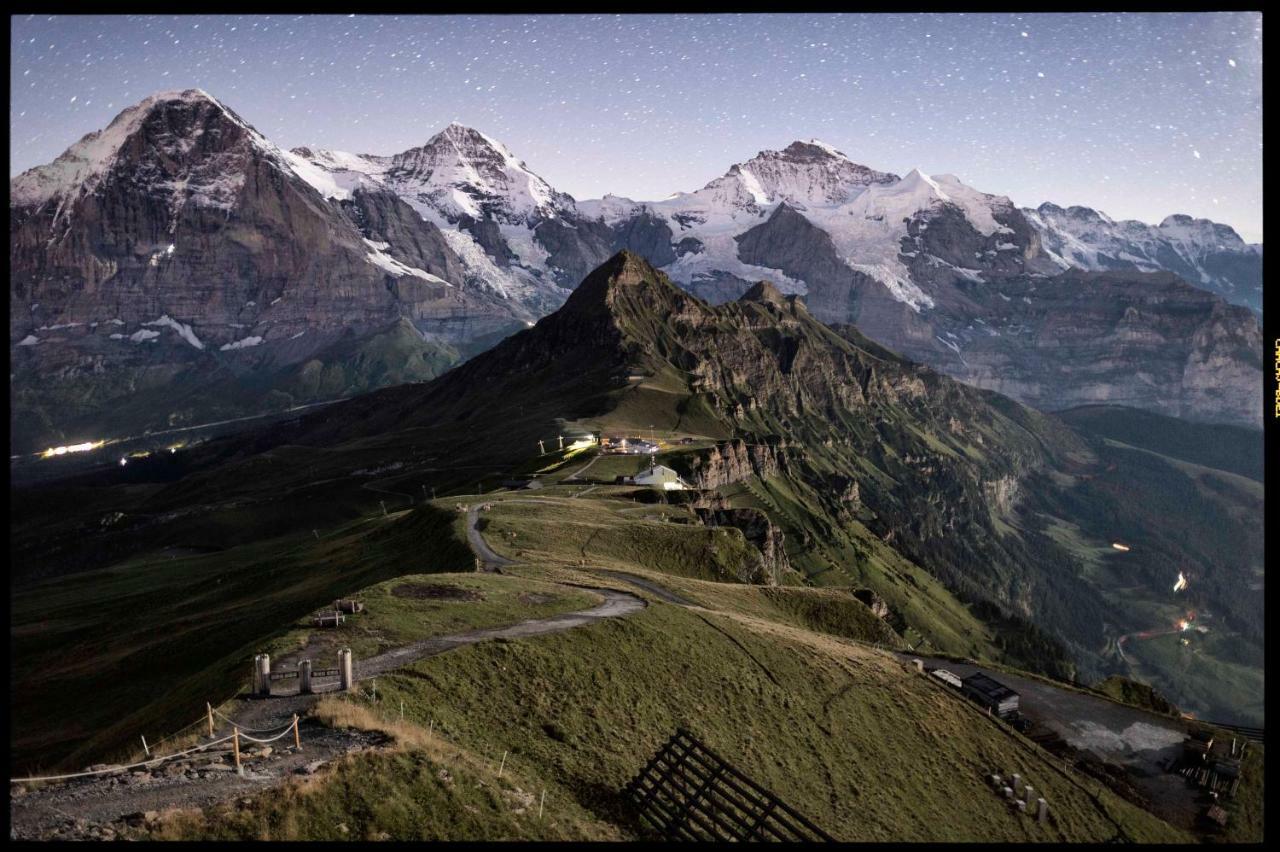 O 68 Haus Bel Air Lejlighed Wengen Eksteriør billede
