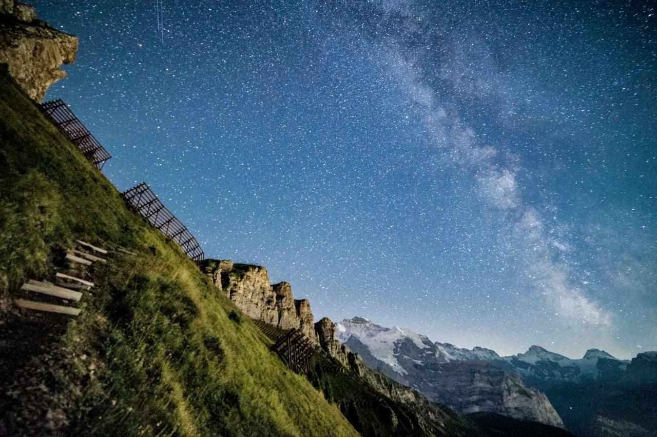 O 68 Haus Bel Air Lejlighed Wengen Eksteriør billede