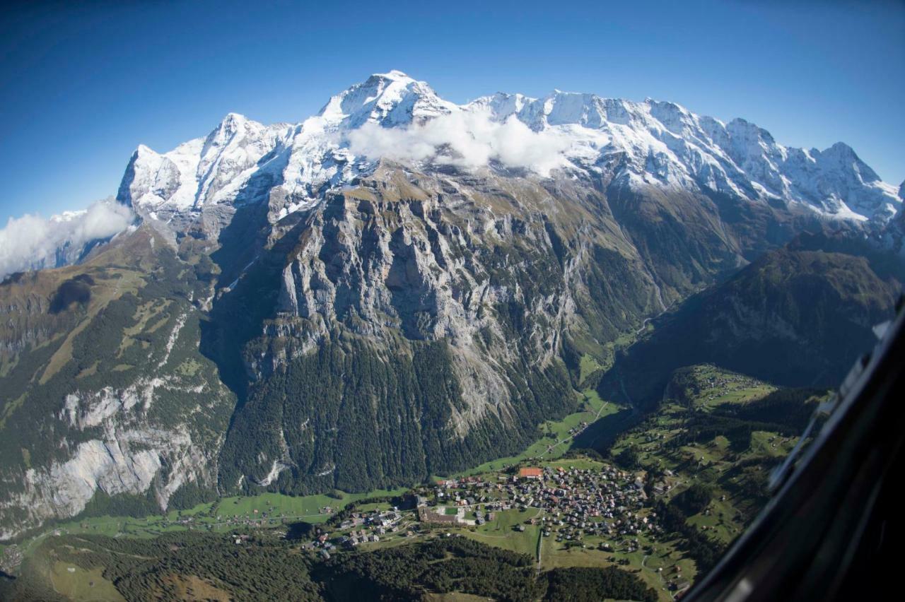 O 68 Haus Bel Air Lejlighed Wengen Eksteriør billede
