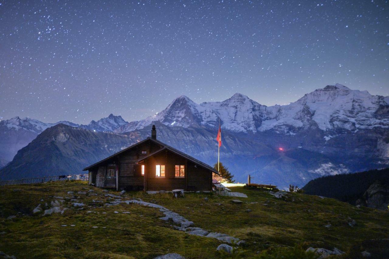 O 68 Haus Bel Air Lejlighed Wengen Eksteriør billede
